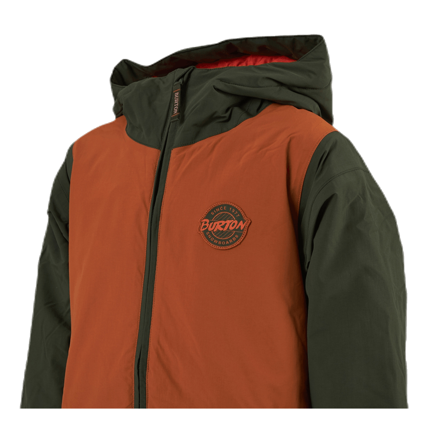 Boys Gameday Jacket Brown/Green