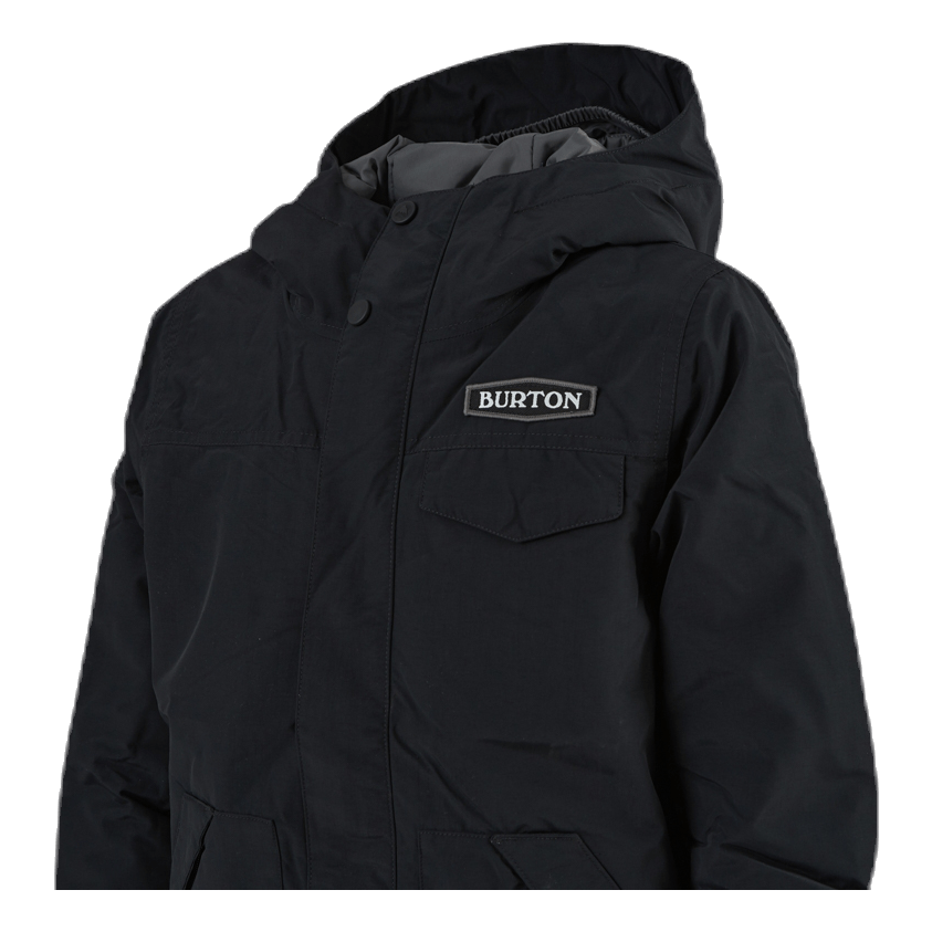 Boys Dugout Jacket Black