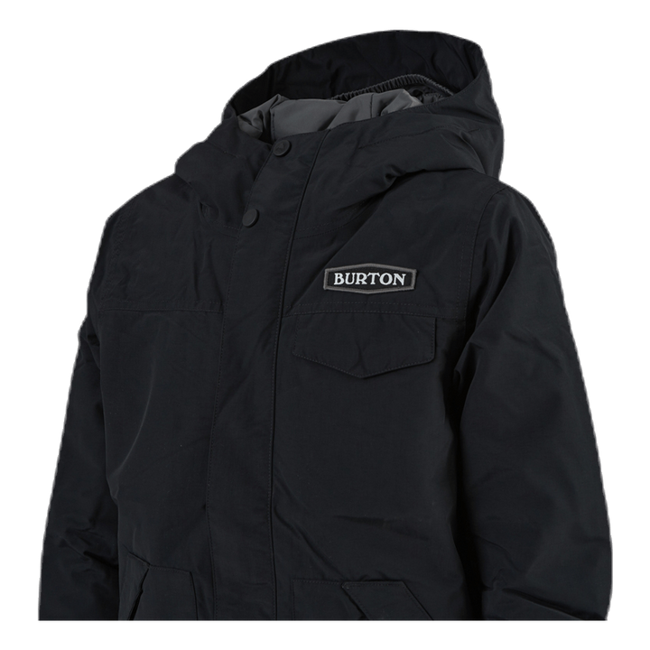 Boys Dugout Jacket Black