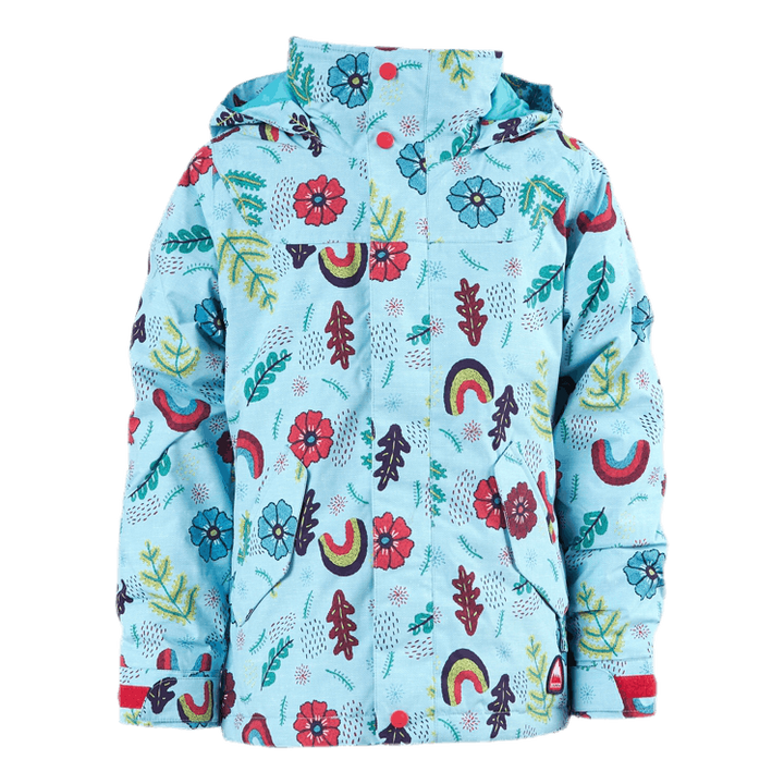 Girls Elodie Jacket Blue/Patterned