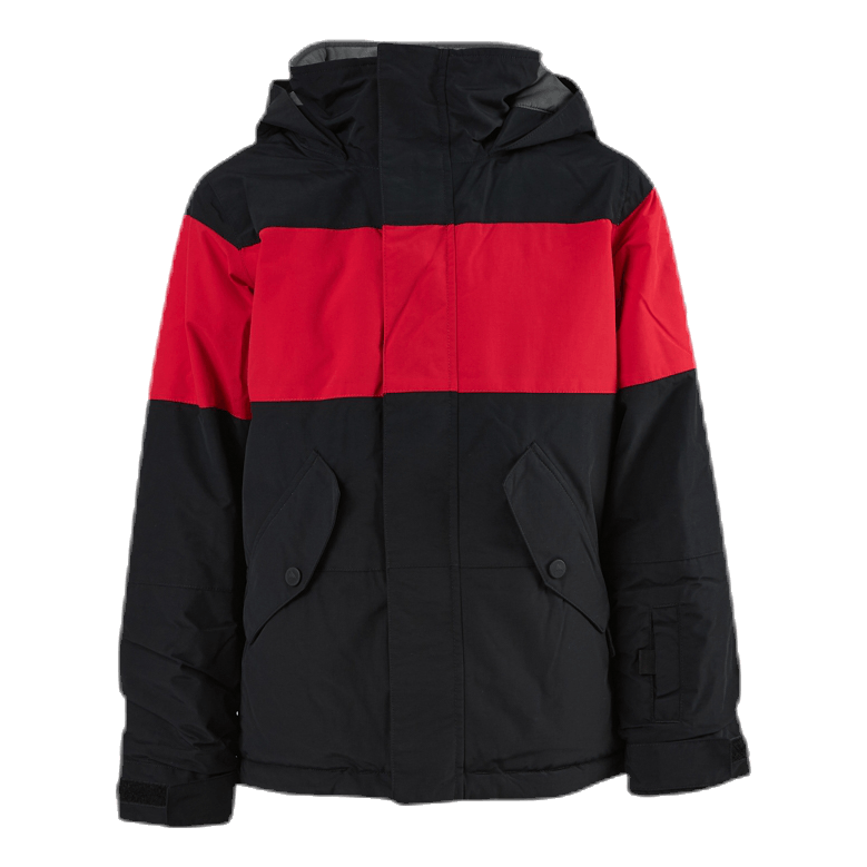 Boys Symbol Jacket Black Red