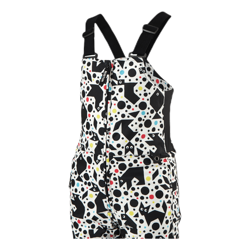 Toddler MS Maven Bib White/Black