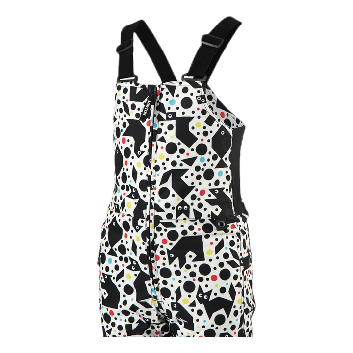 Toddler MS Maven Bib White/Black