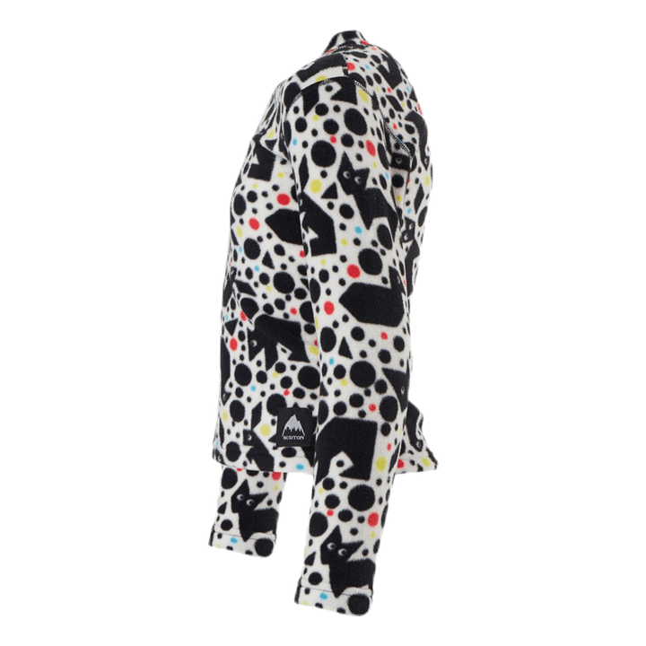 Mini Fleece Set White/Black
