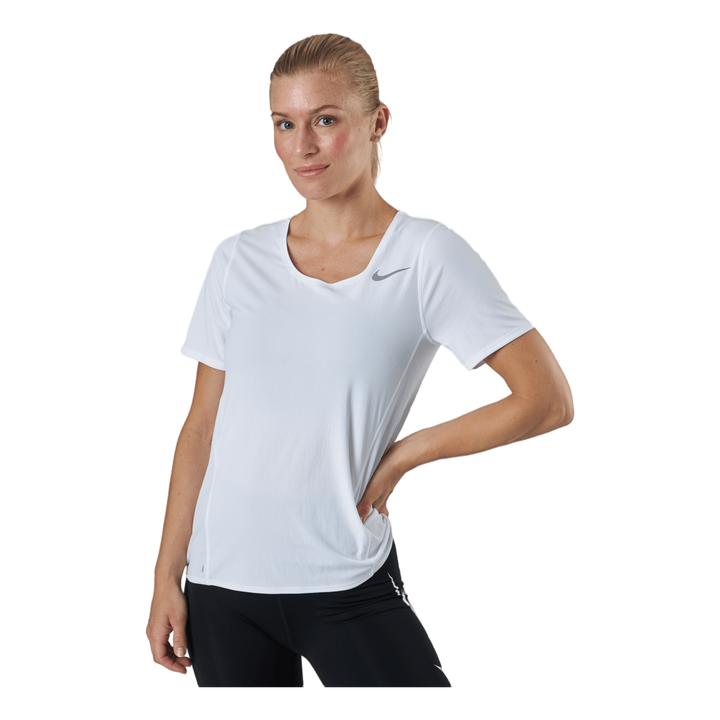 City Sleek SS Top White