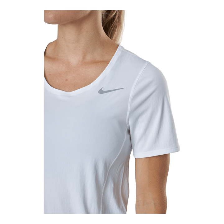 City Sleek SS Top White