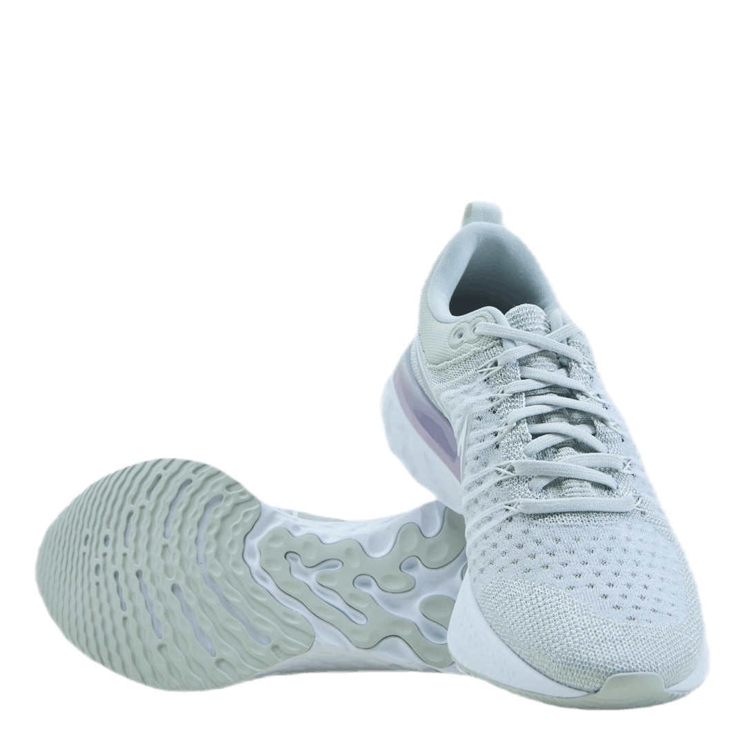 React Infinity Run Flyknit 2 White/Silver