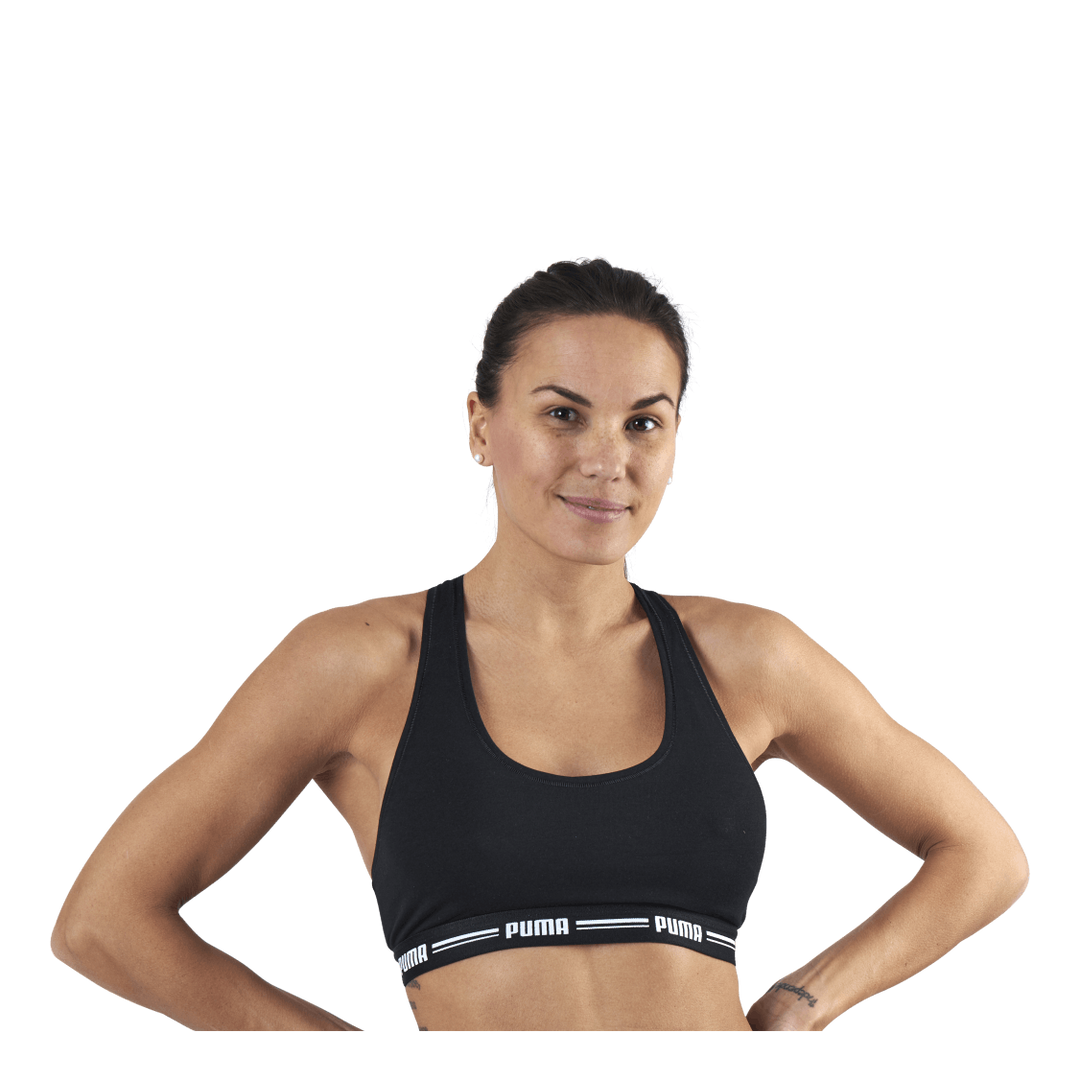 Racer Back Top Black