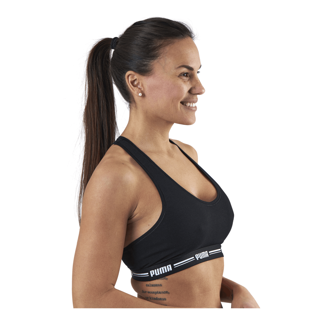 Racer Back Top Black