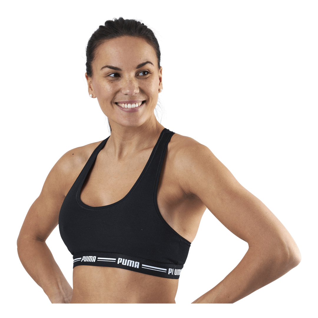 Racer Back Top Black