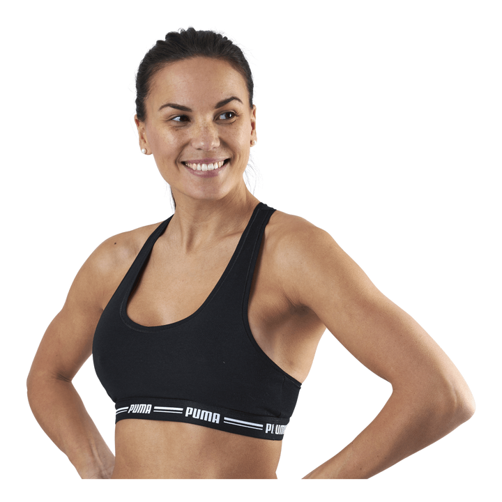 Racer Back Top Black