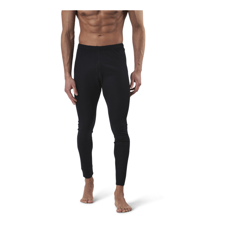 Bjorn Long Bottom 100% Merino Wool Black