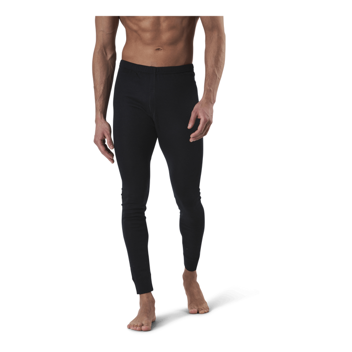 Bjorn Long Bottom 100% Merino Wool Black