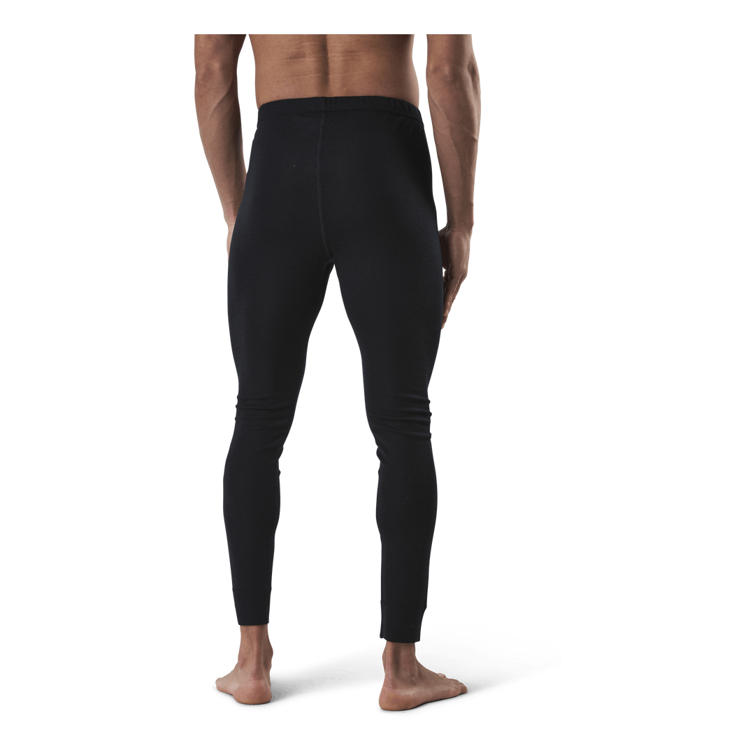 Bjorn Long Bottom 100% Merino Wool Black
