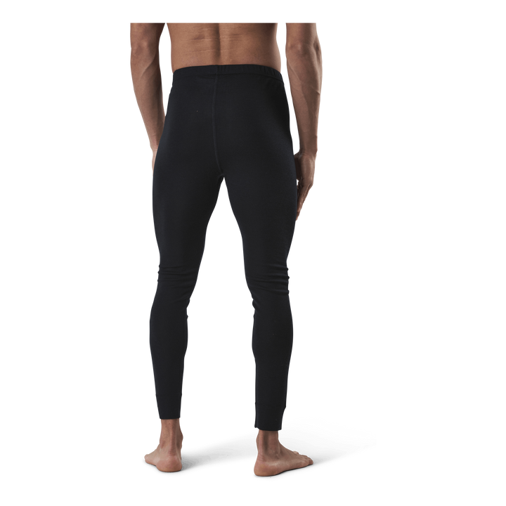 Bjorn Long Bottom 100% Merino Wool Black