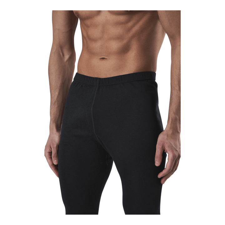 Bjorn Long Bottom 100% Merino Wool Black