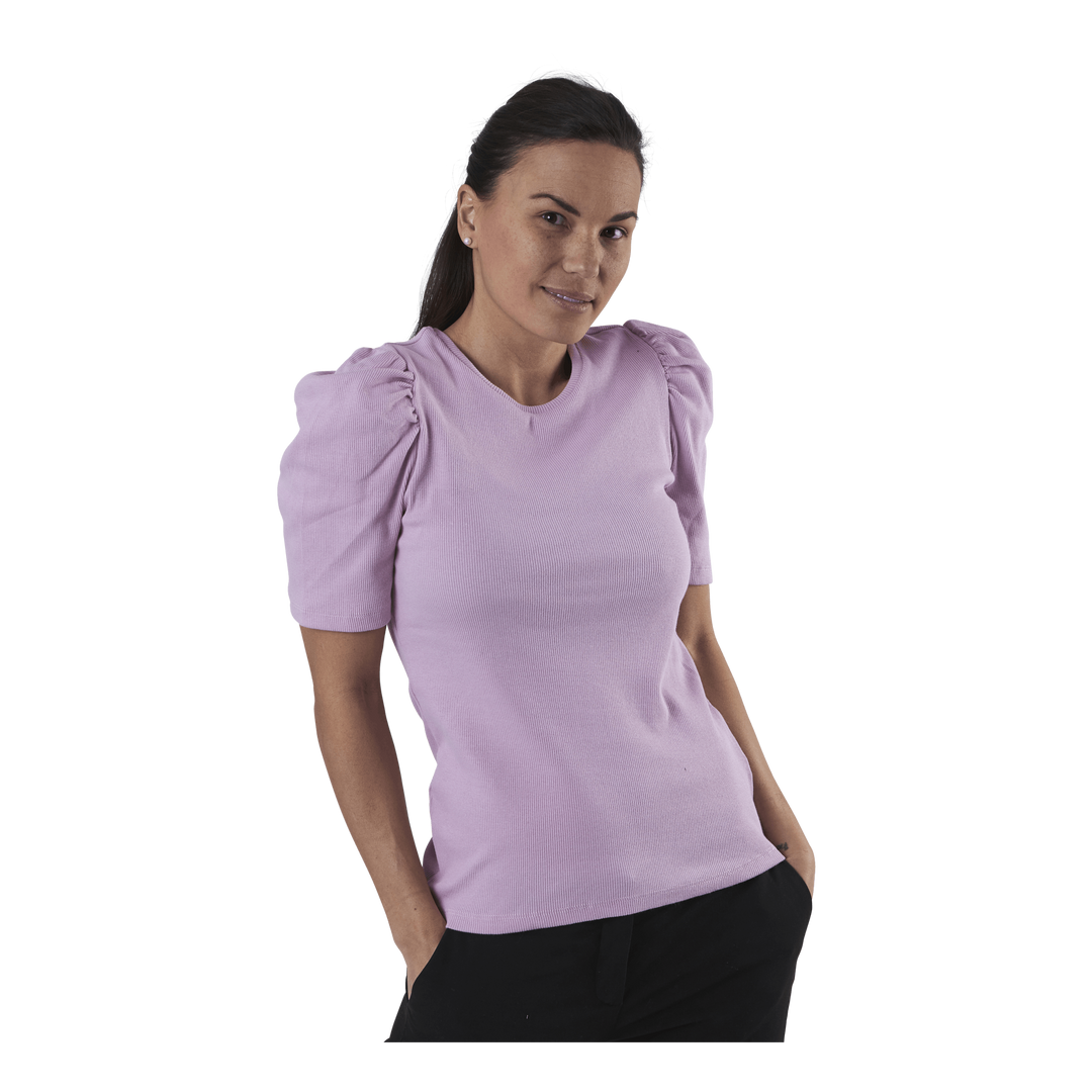 Anna Ss Top Purple