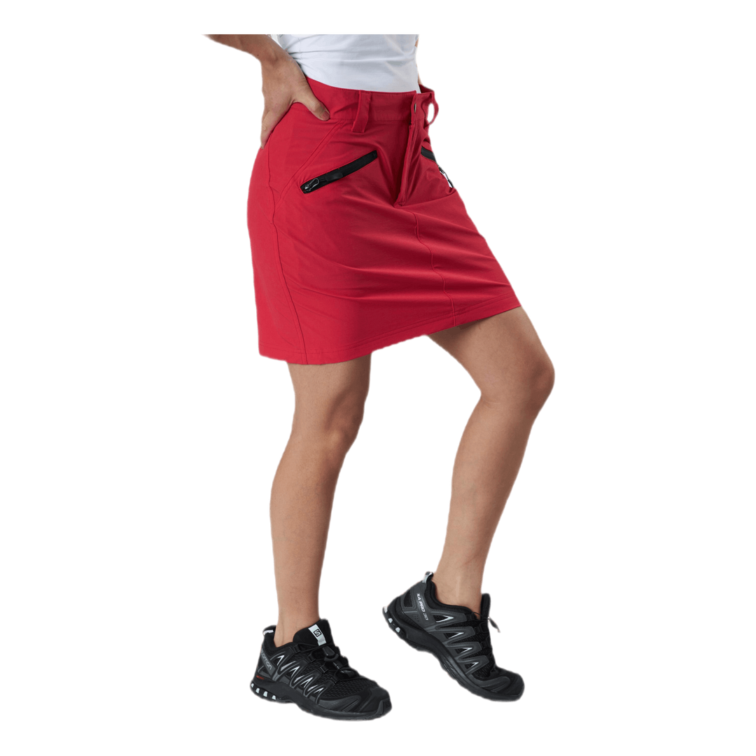 Flexi Skort Skirt Molten red