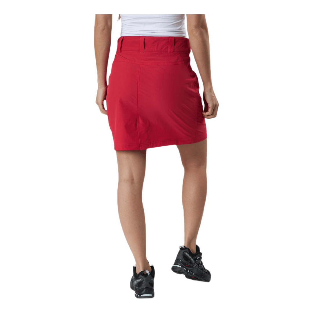 Flexi Skort Skirt Molten red