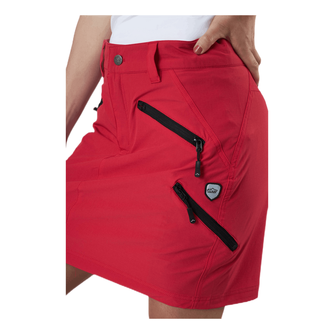 Flexi Skort Skirt Molten red