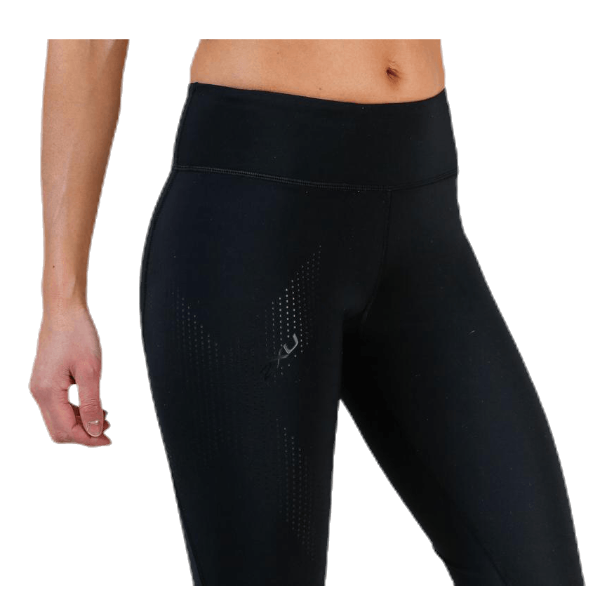 Mid-Rise Compression Tights Black