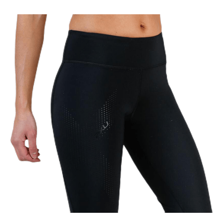 Mid-Rise Compression Tights Black