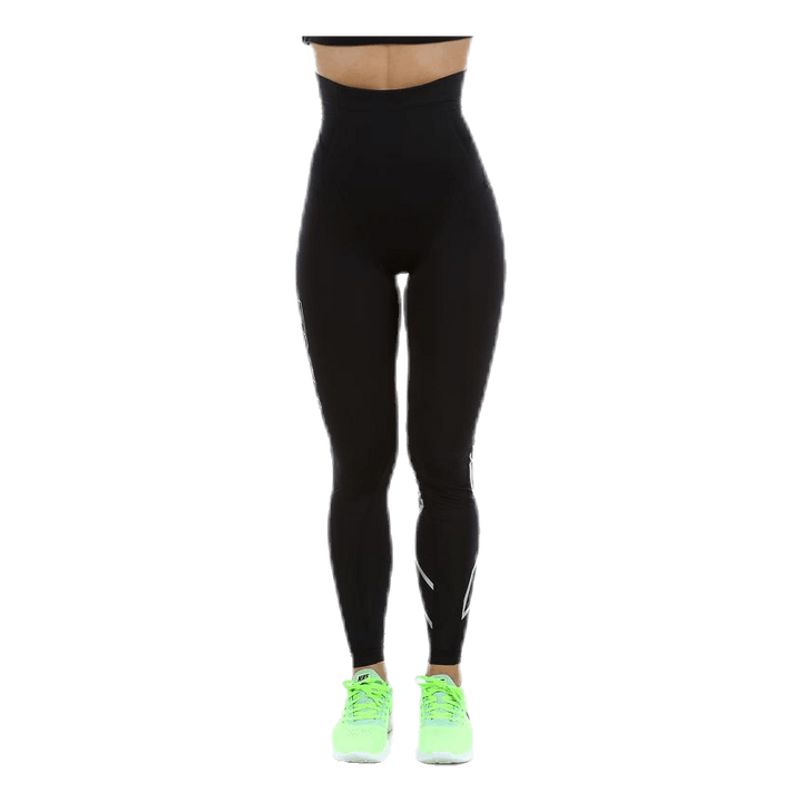 Postnatal Maternity Comp Tights Black/Silver
