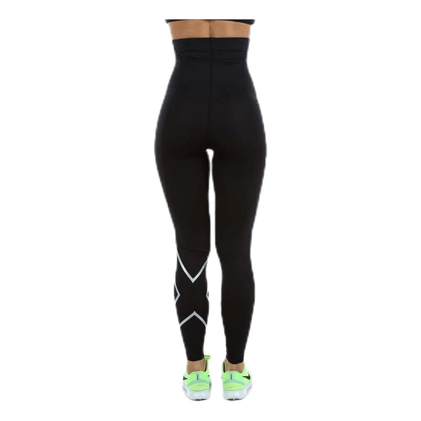 Postnatal Maternity Comp Tights Black/Silver