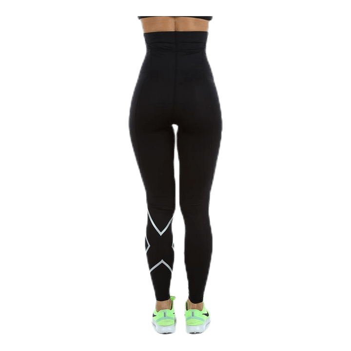 Postnatal Maternity Comp Tights Black/Silver