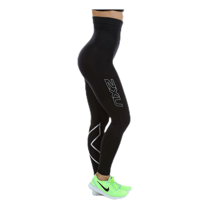 Postnatal Maternity Comp Tights Black/Silver