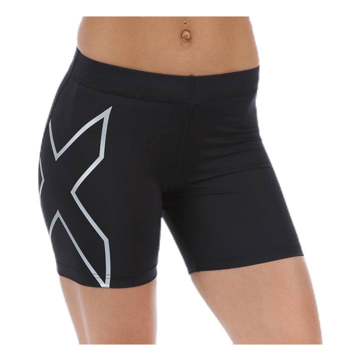 Core Compression 5" Shorts W Black/Silver