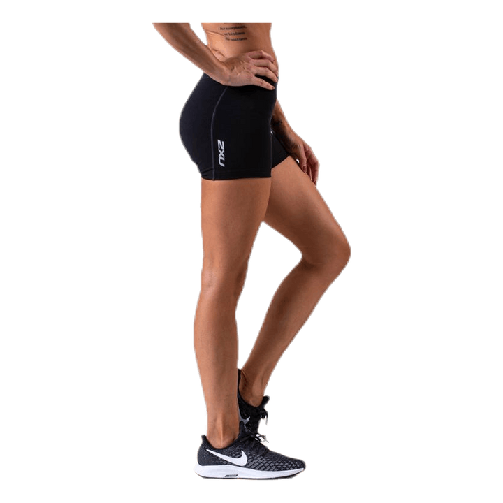 Fitness Comp.4 Inch Shorts Black/Silver