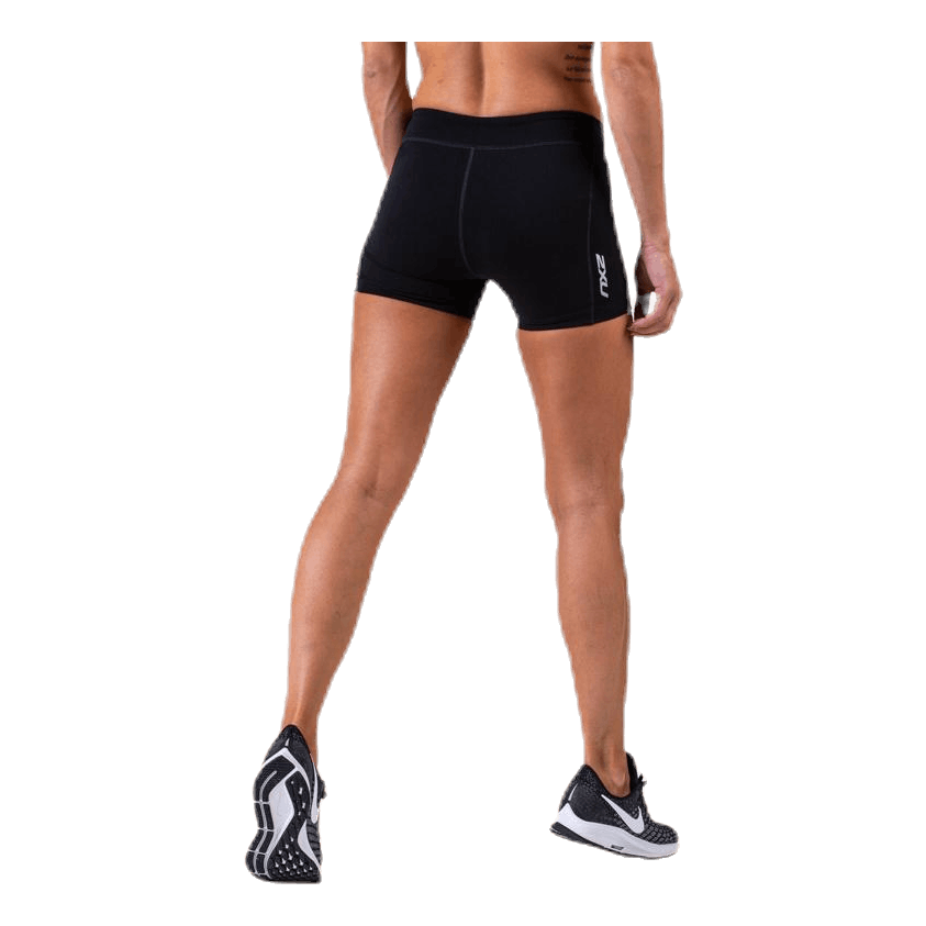 Fitness Comp.4 Inch Shorts Black/Silver