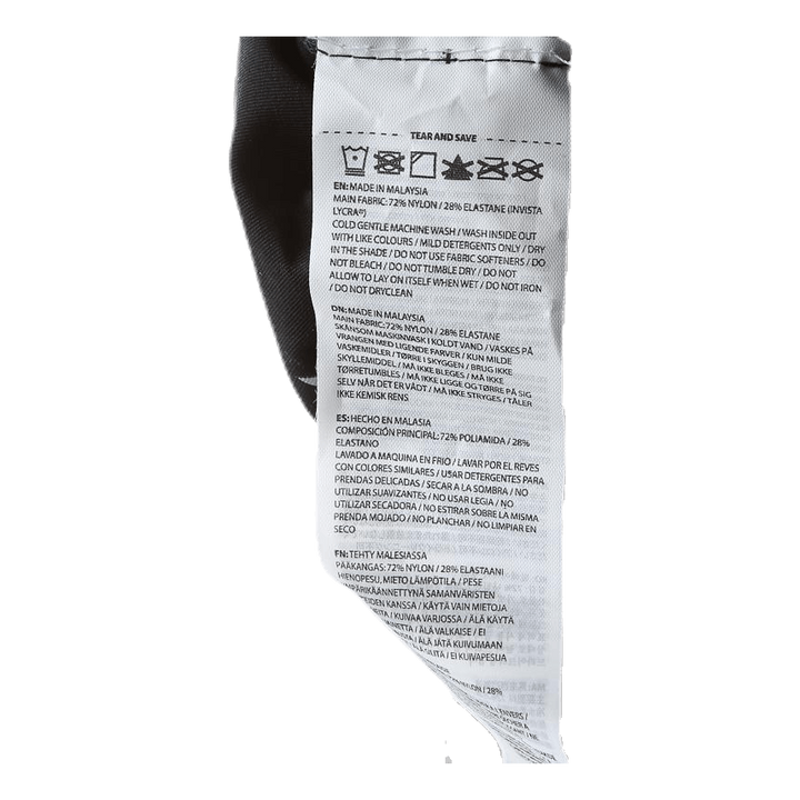 TR2 Compression Tights Black/Silver