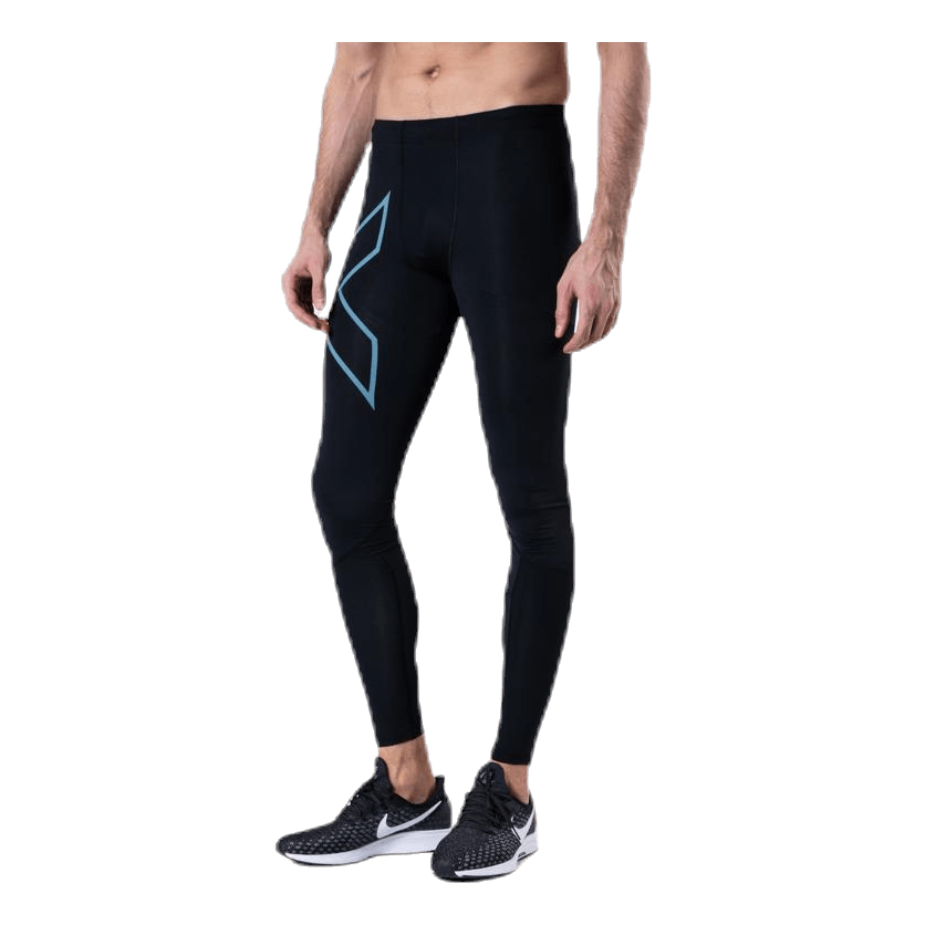 Run Dash Compr Tights Blue/Black
