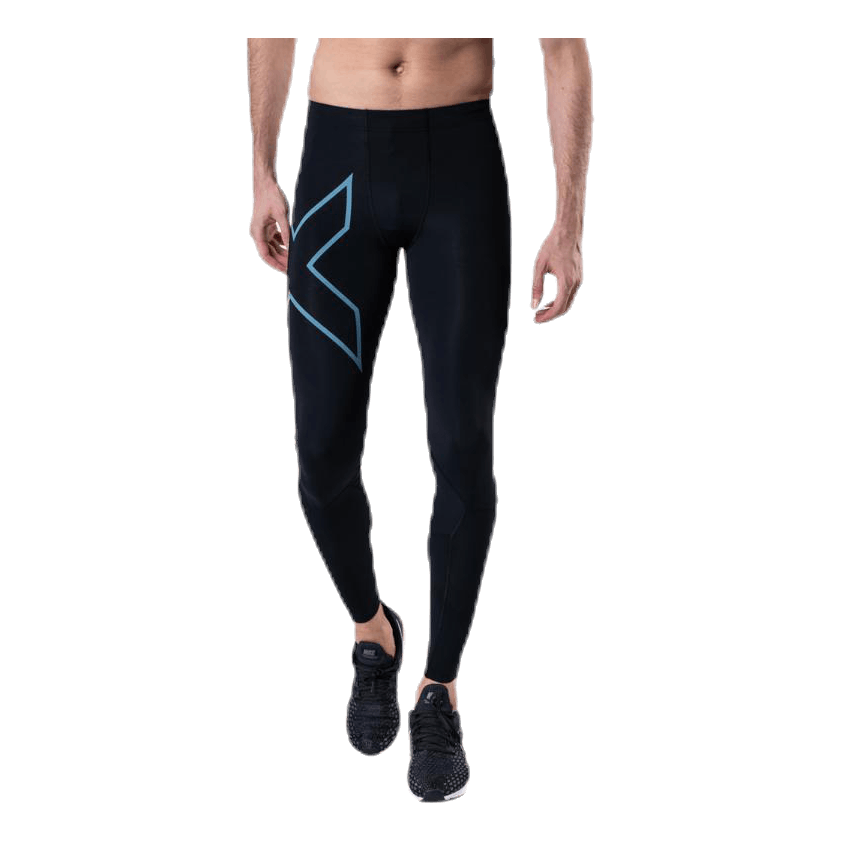 Run Dash Compr Tights Blue/Black