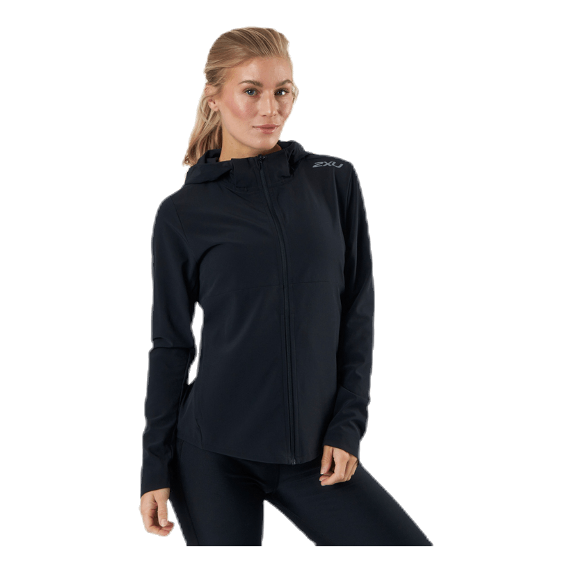 2XU XVENT DWR Jacket Black Silver Sportamore