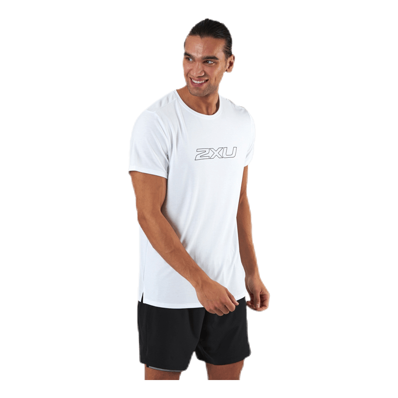 Contender S/S Tee White/Black