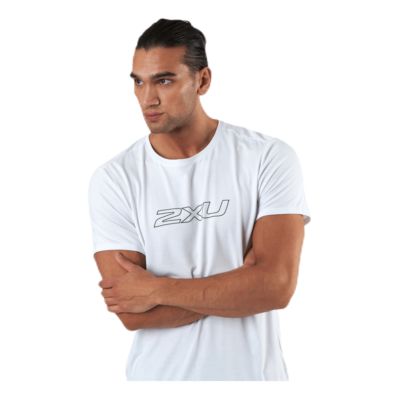 Contender S/S Tee White/Black