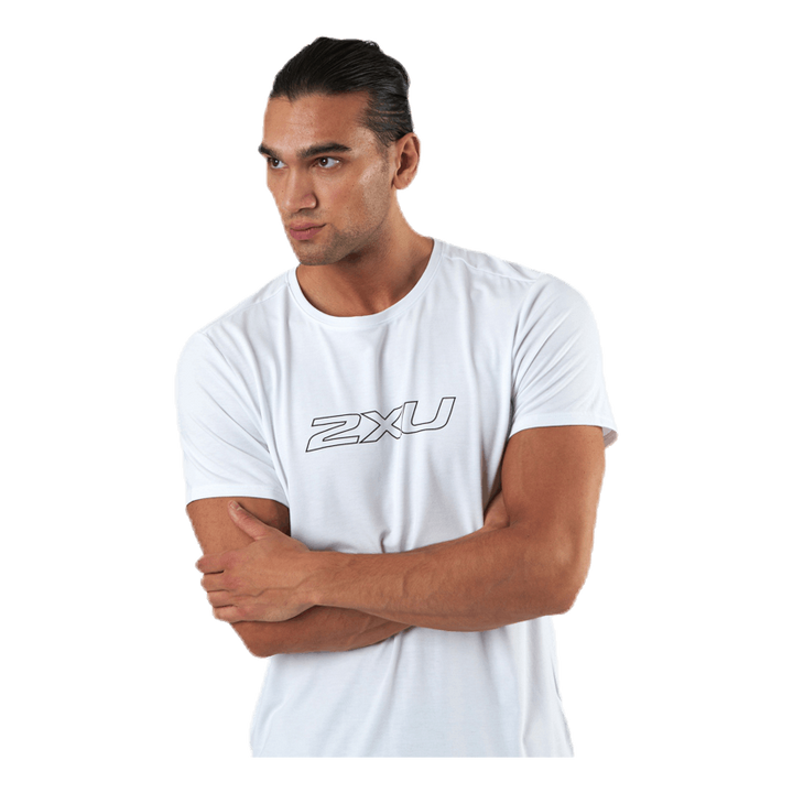 Contender S/S Tee White/Black