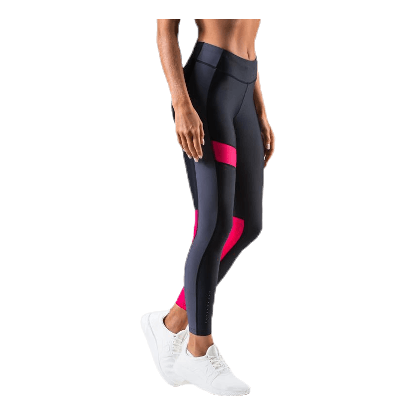 Blocked Compression Tights Black