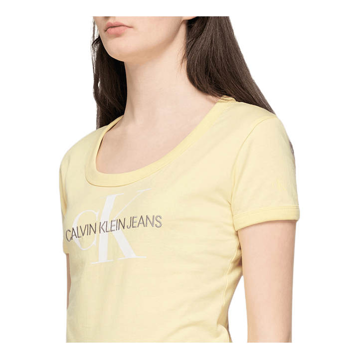 Vegetable Dye Monogram Baby Te Yellow