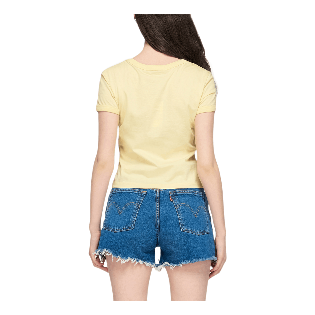 Vegetable Dye Monogram Baby Te Yellow