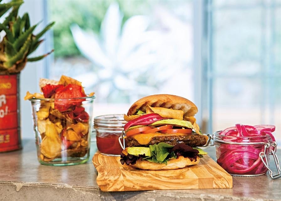 Opskrift: Den bedste bønneburger Image