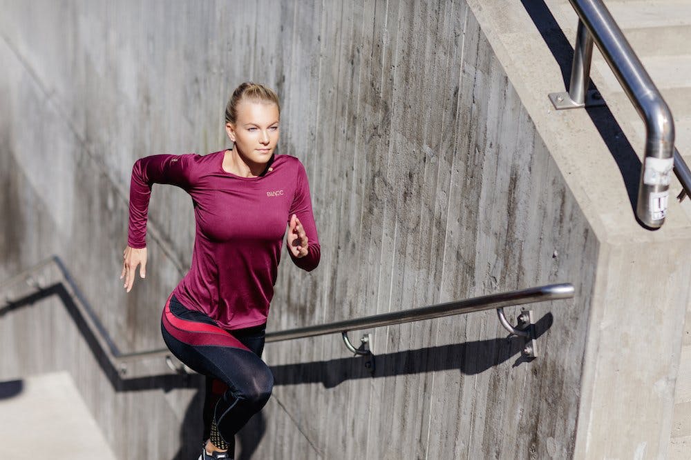 Den nye Blacc-modellen Sofias treningsprogram Image