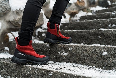 Gå trygt i piggsko fra Icebug Image