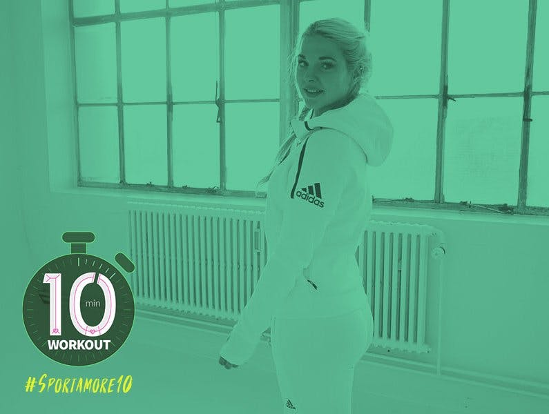 Træn hele kroppen med Amelie Håkanssons hurtige pas Image