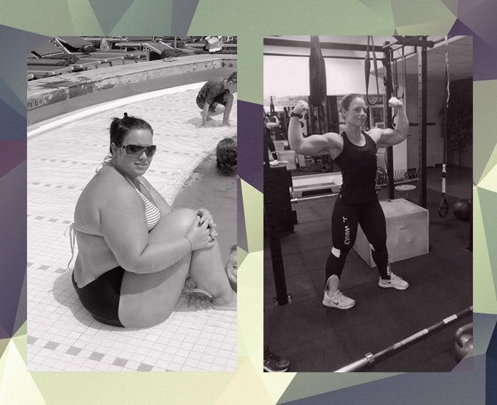 Slik trente Sara bort 77 kilo Image