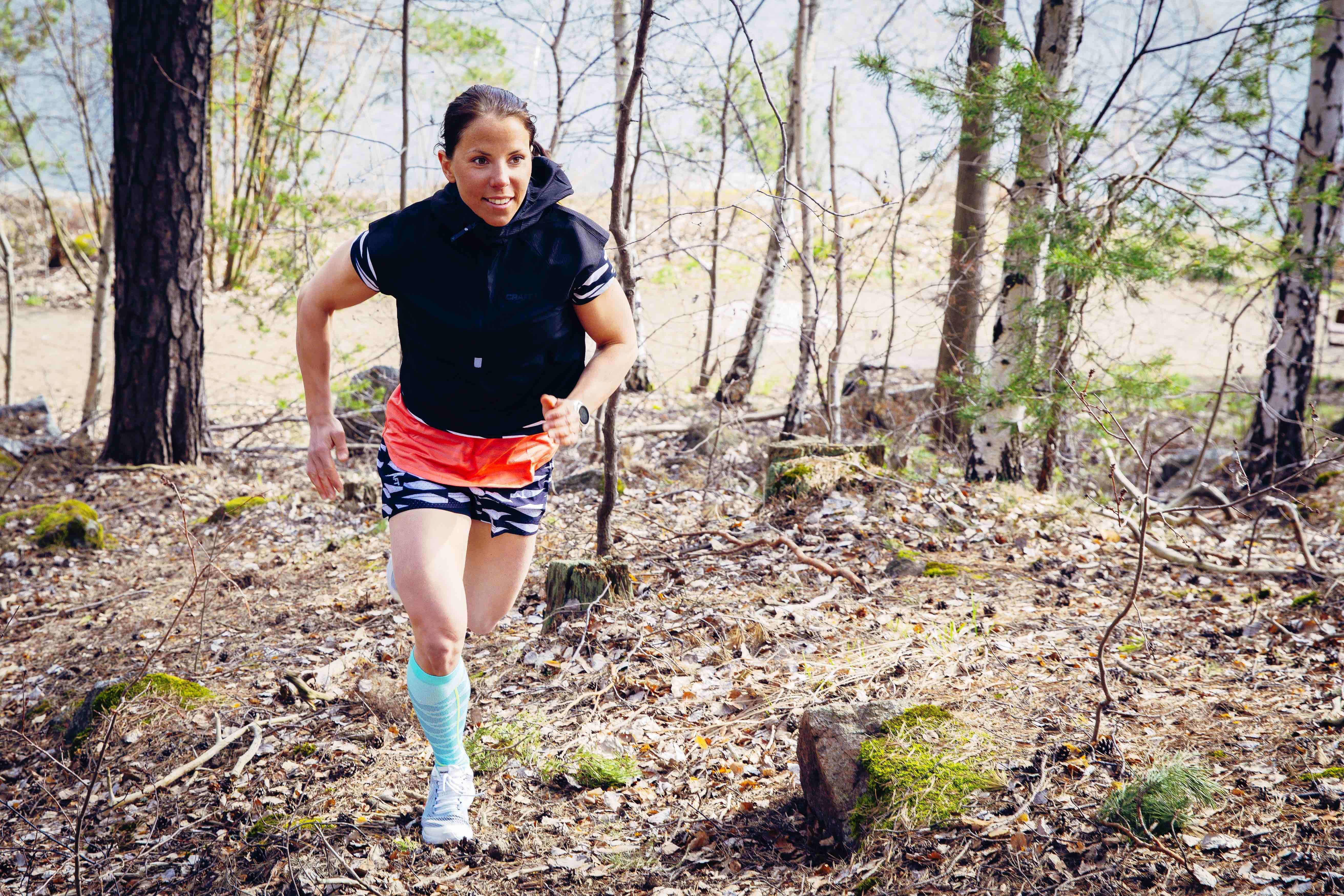 Charlotte Kallas knep som gör löpningen lättare Image