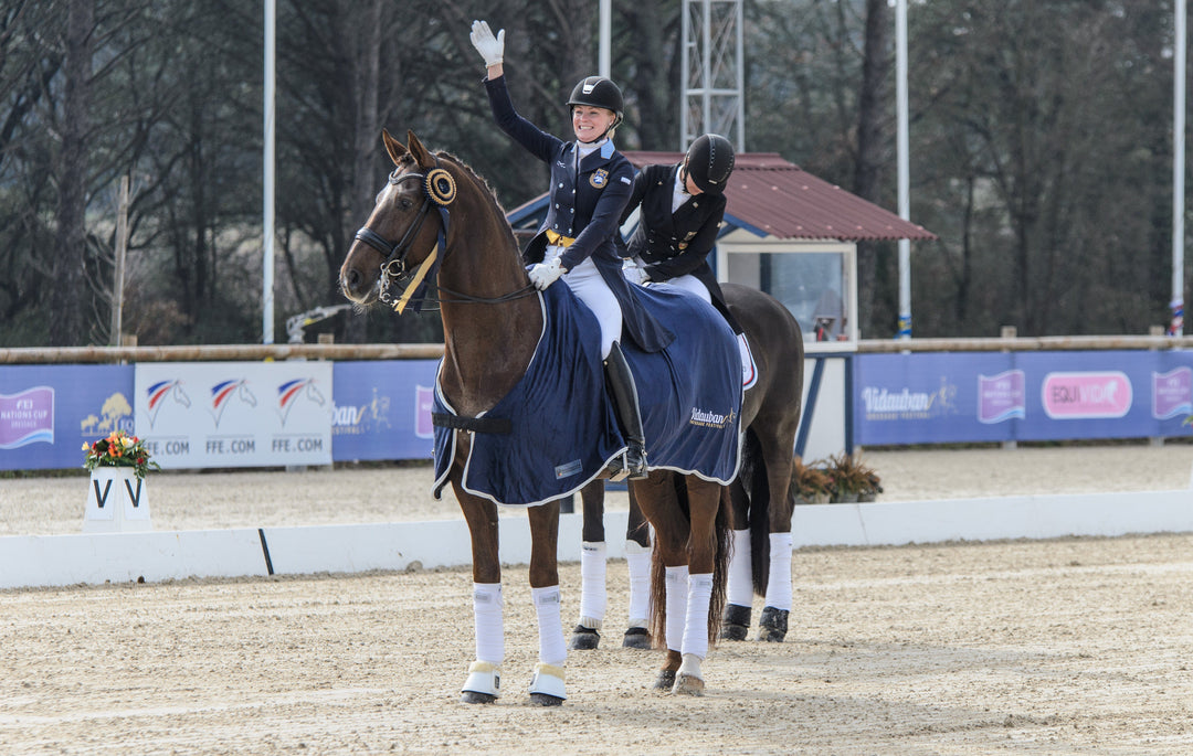 Dressyrstjärnan Jeanna Högberg rider mot OS Image